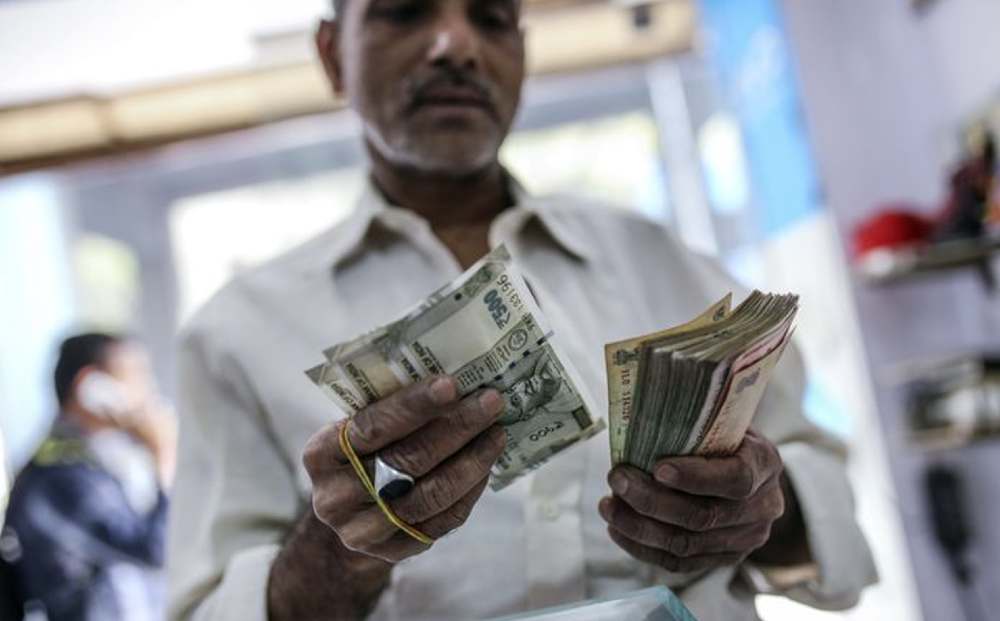 Zero Balance Account : Indian Man with Money