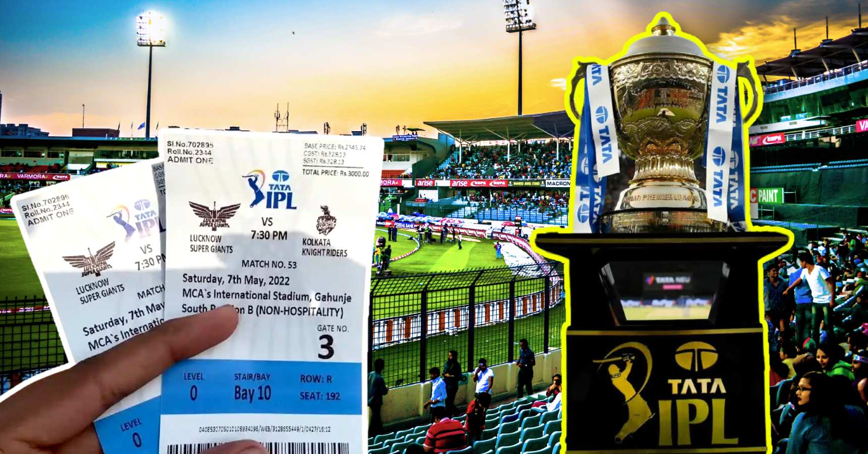 ইন্ডিয়ান প্রিমিয়ার লিগ, টাটা আইপিএল ২০২৪, Indian Premier League Tata IPL 2024 Ticket Price and Online Booking Process